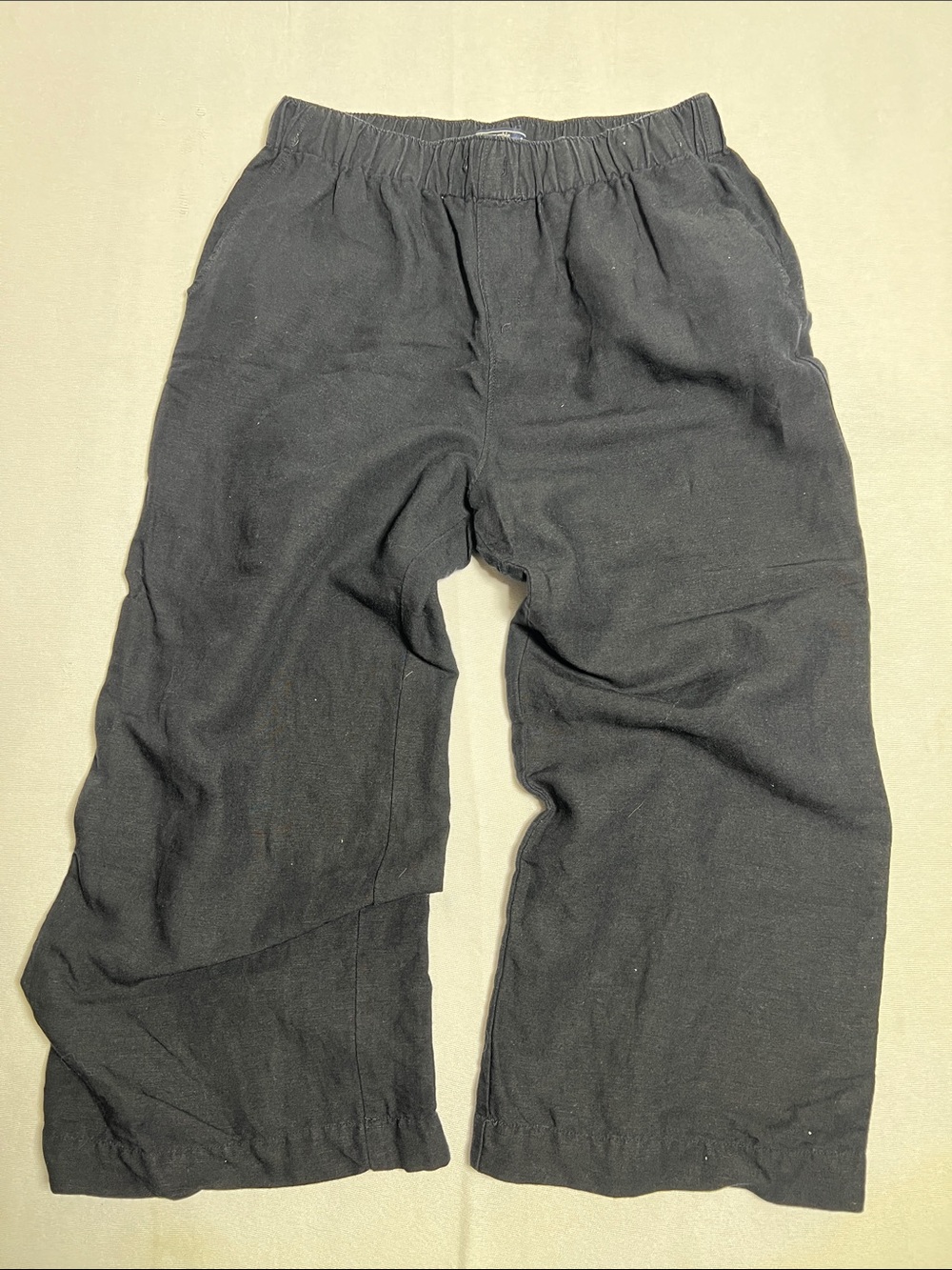 Abercrombie & Fitch Black Elastic Waist Lounge Pants
